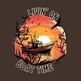 Boat Time Design T-Shirt