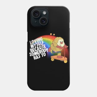 Existential Pain / Retro 80s Style Cartoon Nihilism Design Phone Case