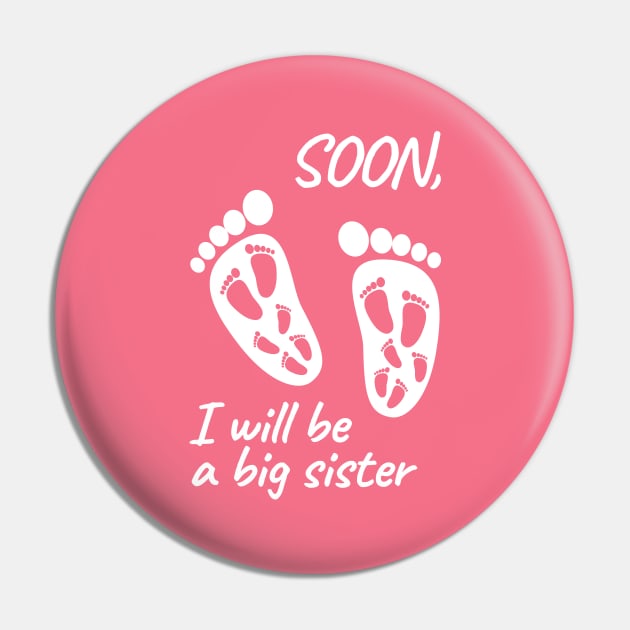 Soon I will be a big sister Pin by designbek