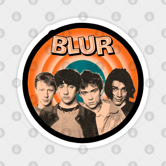 Blur Magnet by Parody Merch