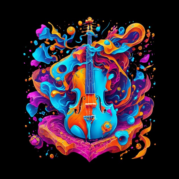 Violin Colors War by vamarik