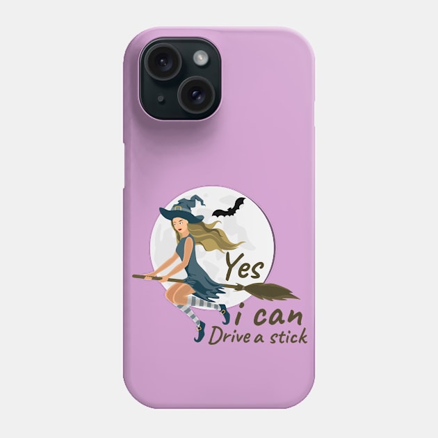 Yes i can drive a stick Phone Case by Storfa101