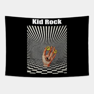 Illuminati Hand Of Kid Rock Tapestry