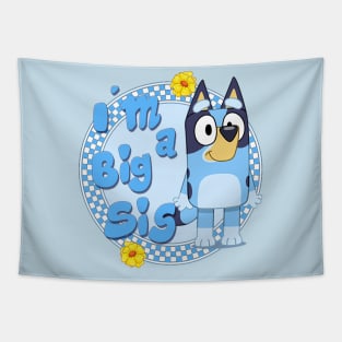 Bluey Big Sister 2 Tapestry