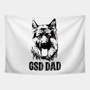 GSD Dad German Shepherd Dog Tapestry