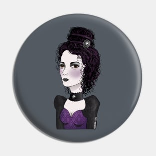 Lady Black Pin