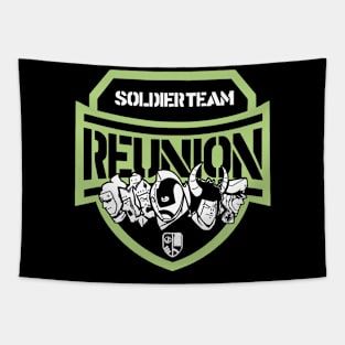 REUNION SOLDIER TEAM (BLACK VARIANT) Tapestry