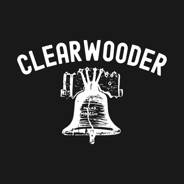 Clearwooder Clearwater Funny Philly Baseball Tee by ArchmalDesign