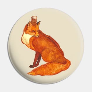 Royal fox Pin