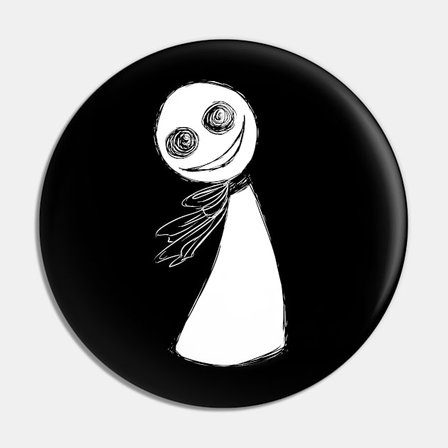 Smiley Puppet Pin by BlackHag