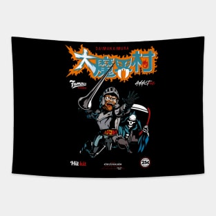 Ghouls'N Ghosts Retro Arcade Vintage Tapestry