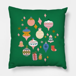 Christmas Ornaments Pillow