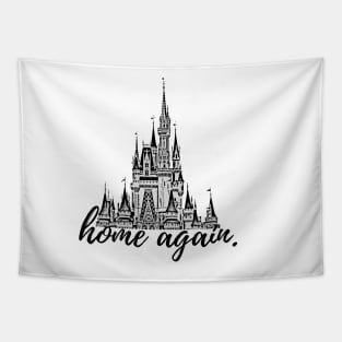 Home Again Magic Castle Tapestry