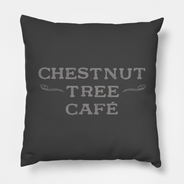 Chestnut Tree Cafe Pillow by trev4000