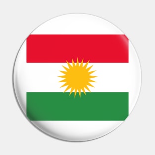 Kurdistan flag Pin