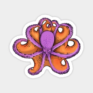 octopus swirl Magnet