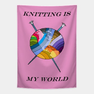 Is Knitting your world??? Tapestry