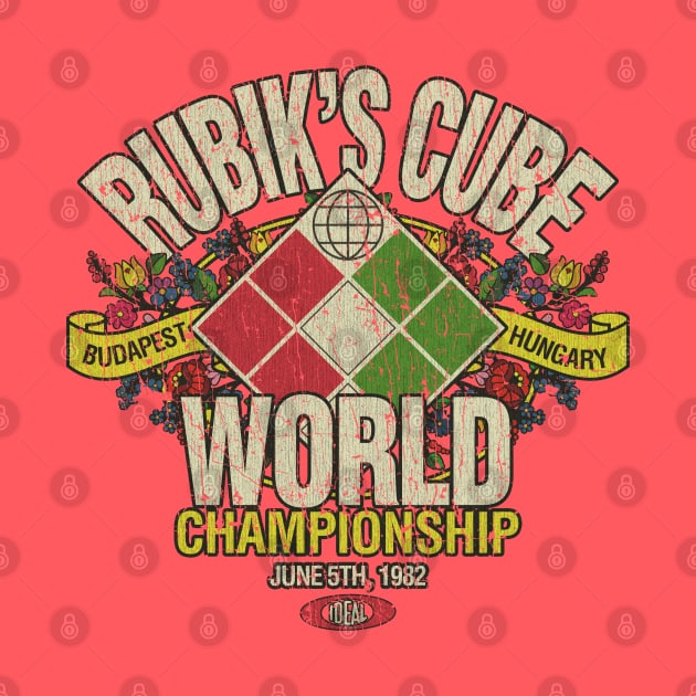 Rubik's Cube World Championship 1982 by JCD666