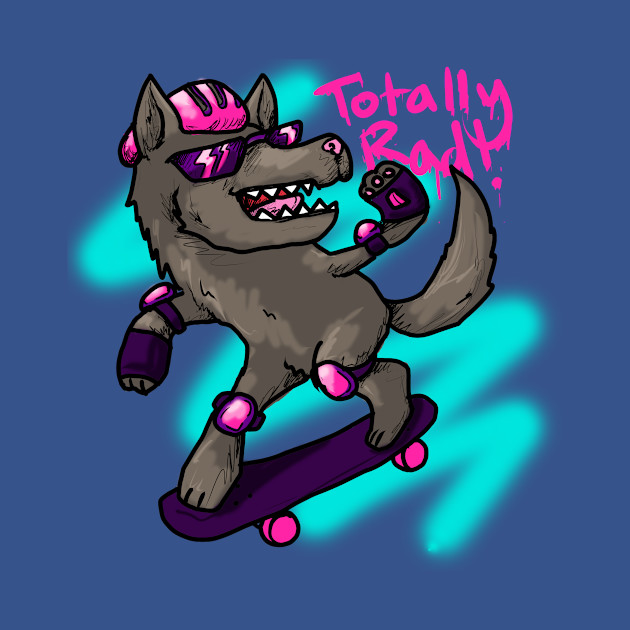 Discover Totally Rad! - Wolf - T-Shirt