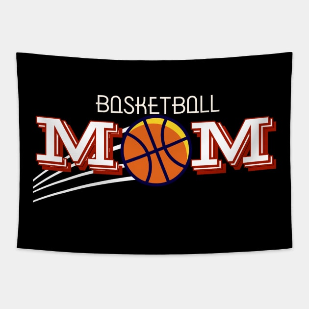 Basketball Mom Tapestry by Apparels2022