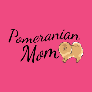 Pomeranian Dog Mom T-Shirt