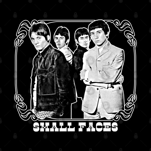 Small Faces / Original Retro Fan Design by DankFutura