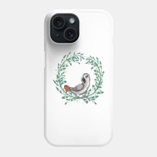 African grey parrot Phone Case