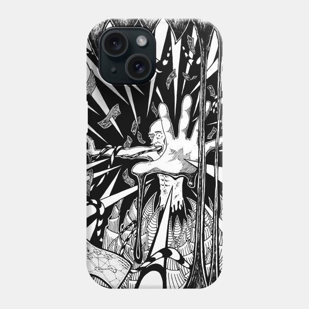 Depression Phone Case by Akman