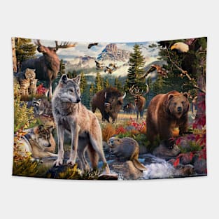 American Animals Tapestry