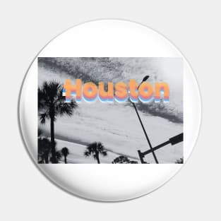 Houston River Oaks Pin