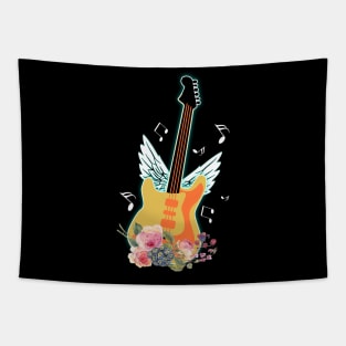 Electric Guitar Rock Music Lover Tank Top Tapestry