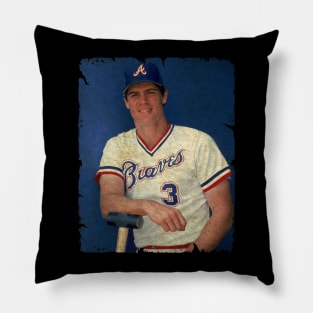 Dale Murphy in Atlanta Braves, 1982 Pillow