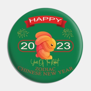 2023 Year of the Rabbit. Pin