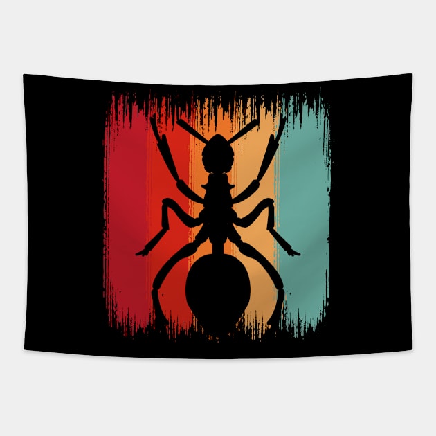 Ant Keeping Vintage Ants Tapestry by shirtsyoulike