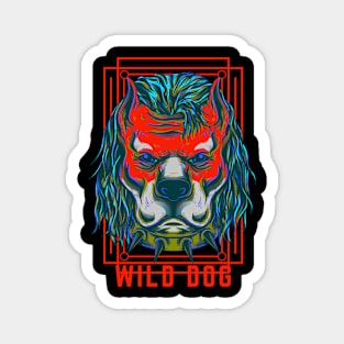 WILD DOG ART Magnet