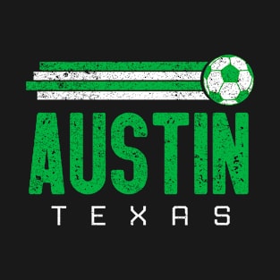 Austin Soccer Retro Vintage T-Shirt