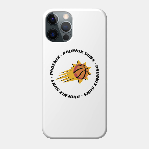 phoenix suns circle white - Phoenix Suns - Phone Case