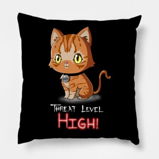 Threat Level High Pillow