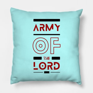 Army Of the Lord | Christian Pillow