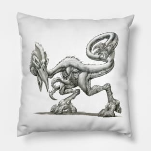 The Mossback Tyrannadactyl Pillow