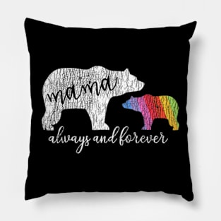 Mama Bear Love Support Pride LGBT Pillow