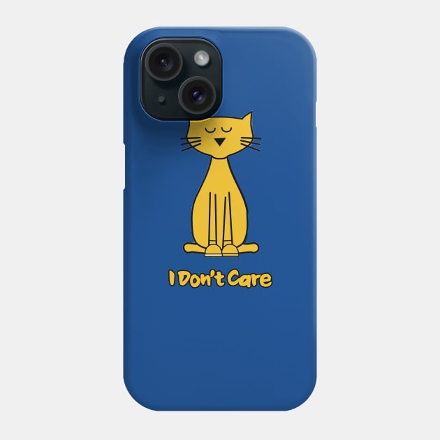 mood Dont Care Phone Case by aymano