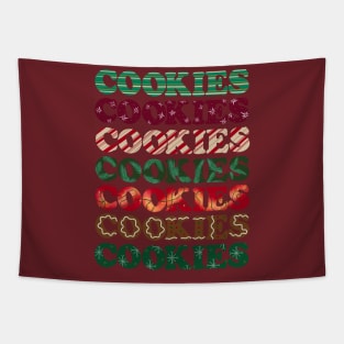 Christmas COOKIES Tapestry