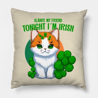 tonight I´m Irish Pillow