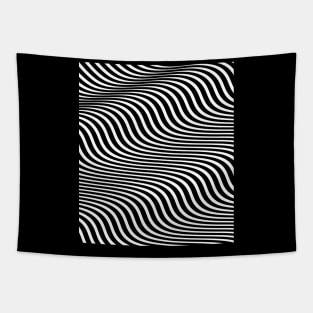 wavy lines Tapestry