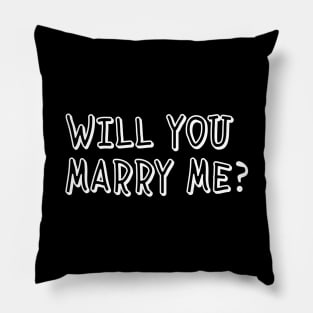 Will You Marry Me? Pillow