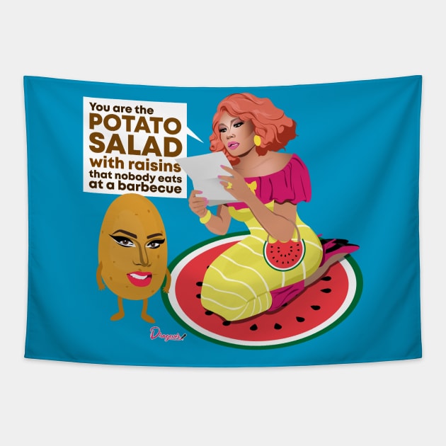 Jujubee from Drag Race Tapestry by dragover