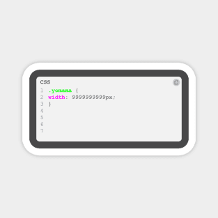 CSS Yomama Reverse Magnet