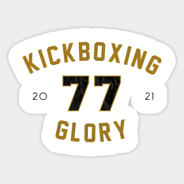 Glory Kickboxing Glory Kickboxing Glory 77 Rico Verhoeve Sticker Teepublic