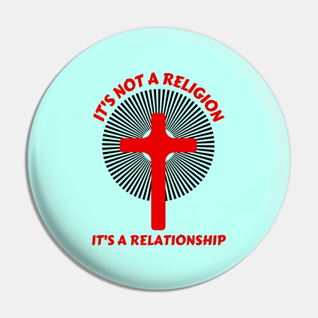 It's not a religion It's a relationship | Christian Saying Pin by All Things Gospel